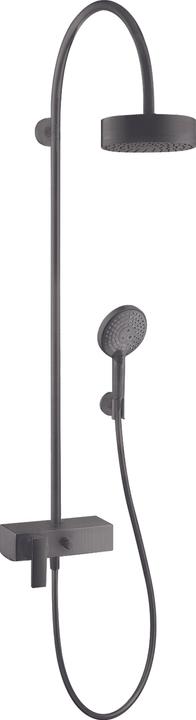 hansgrohe Showerpipe AXOR CITTERIO DN 15 m EHM u 1jet head br bru bl chrome