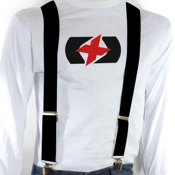 Actual product image Oxford Riggers - Braces Black