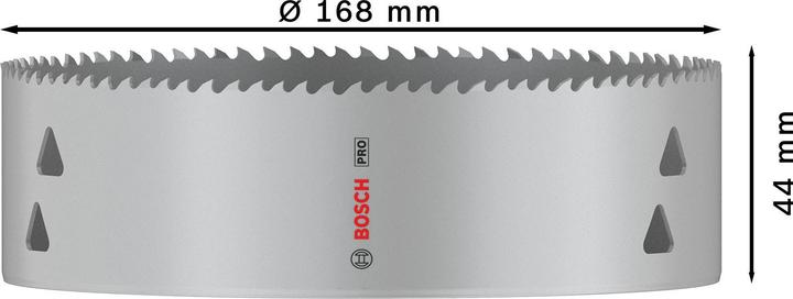 Productafbeelding Bosch Professional Zubehör PRO Multimateriaal gatenzaag, 168 mm, met schroefdraad (168 mm)