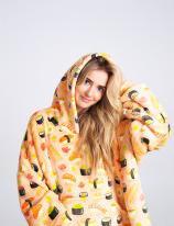 Immagine prodotto Konjac Sponge Coperta con cappuccio XL - Sushi