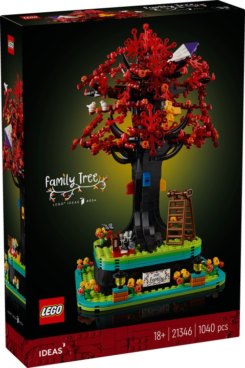 Immagine prodotto LEGO Albero genealogico delle idee (21346, LEGO Ideas, Set LEGO rari)