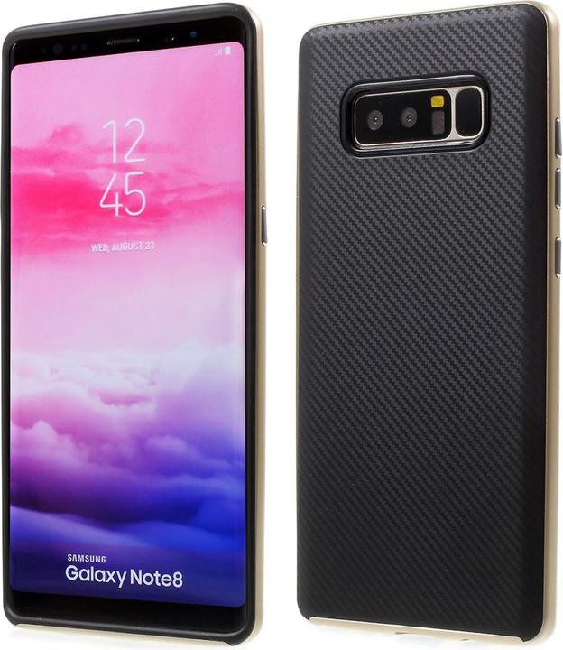 Produktbild König Design Hybrid Silikon Handy Hülle für Samsung Galaxy J5 2016 Case Cover Tasche Gold Neu (Samsung Galaxy J5 (2016))