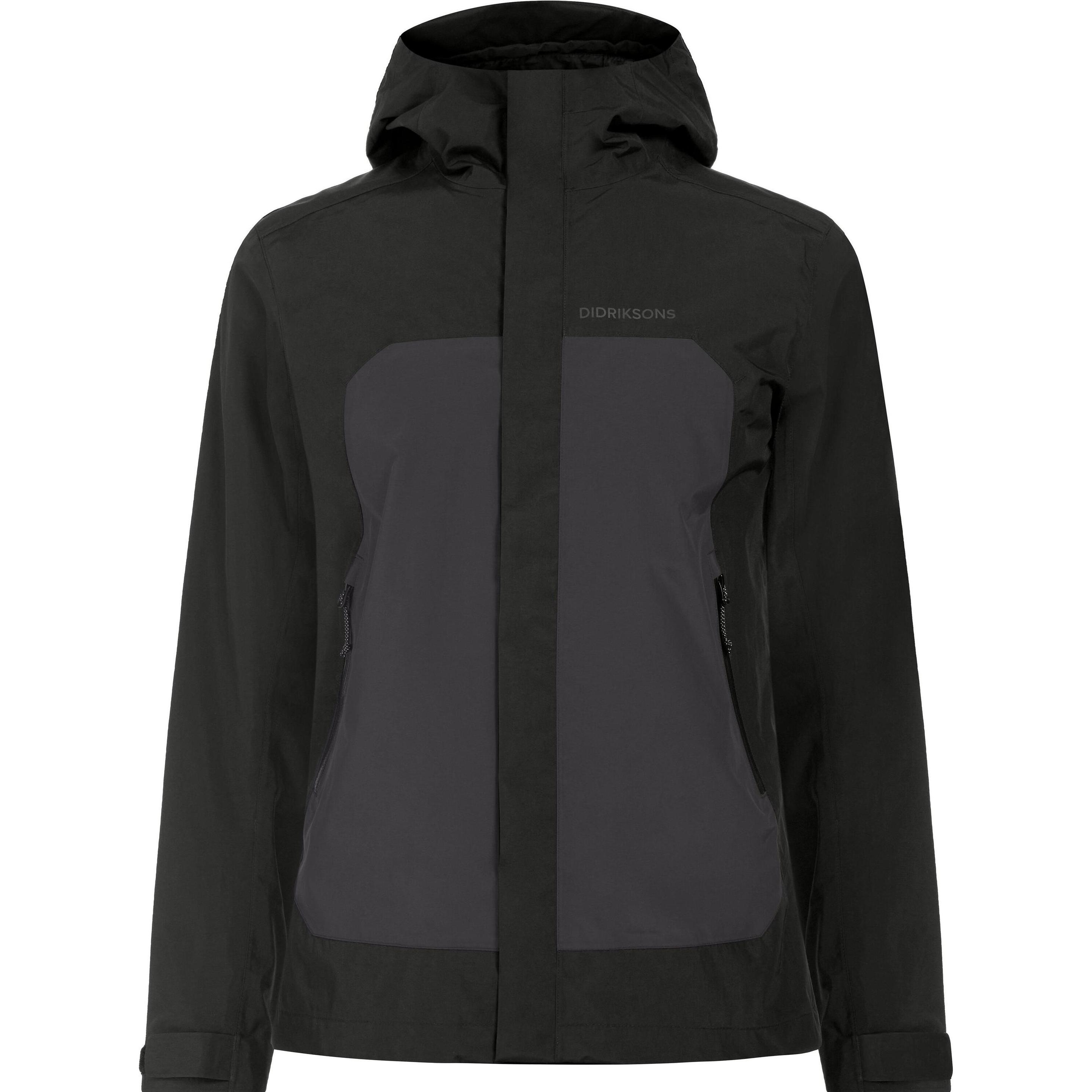 Didriksons, Herren, Jacke, Grit USX Jacket 3 (S), Schwarz, S