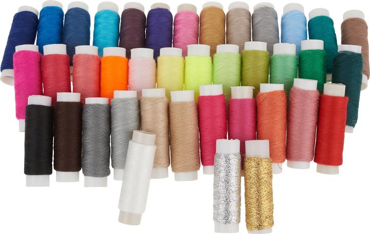 Actual product image VBS Sewing thread set, 39 pcs. (70 m)