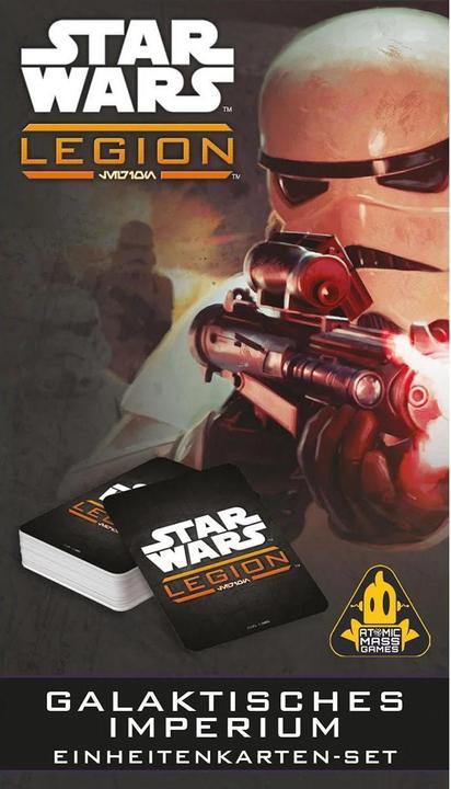 Produktbild Atomic Mass Games Star Wars: Legion – Galaktisches Imperium Einheitenkarten-Set