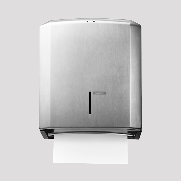 Immagine prodotto Katrin Dispenser di asciugamani interfogliati Stainless Steel