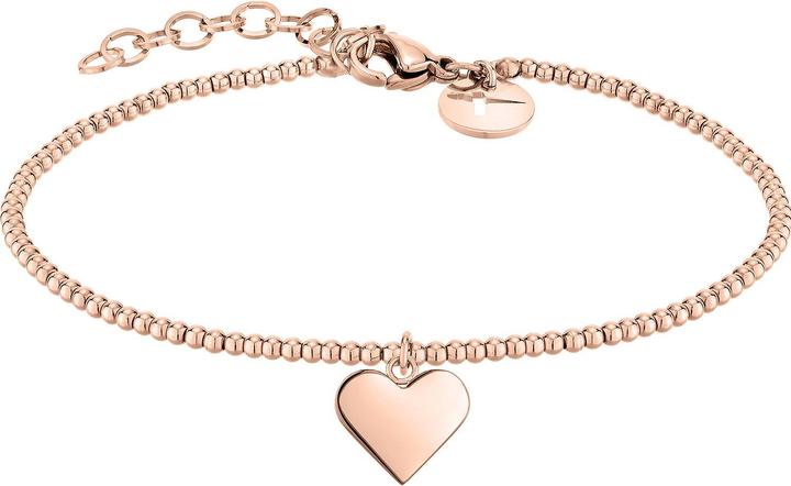 Tamaris Charming bronze bead bracelet made of steel TJ-0045-B-17 (L) (17 cm, Edelstahl)