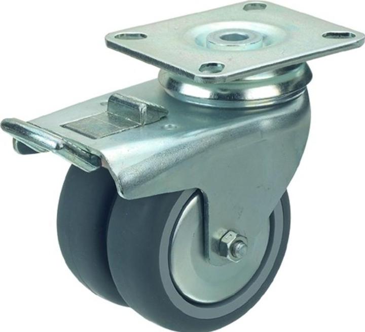 Produktbild Tente Doppel-Lenkrollen