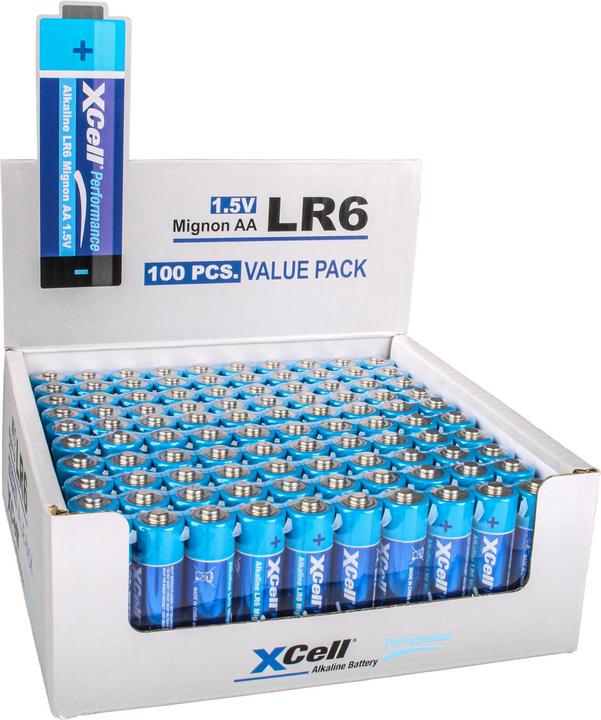 Actual product image XCell Alkaline MN2400/AA/LR03 (10 pcs., AA / LR6 / LR06 / Mignon / R6 / R14505, 2900 mAh)