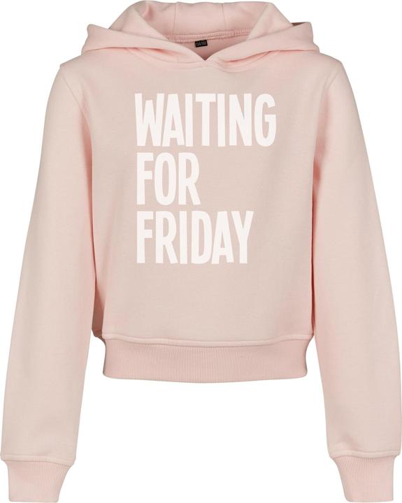 Image du produit Urban Classics Kids Waiting For Friday Cropped Hoody (122, 128)