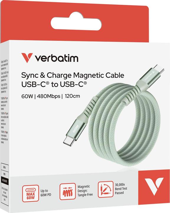 Produktbild Verbatim 31864 (1.20 m, USB 2.0, 60 W)