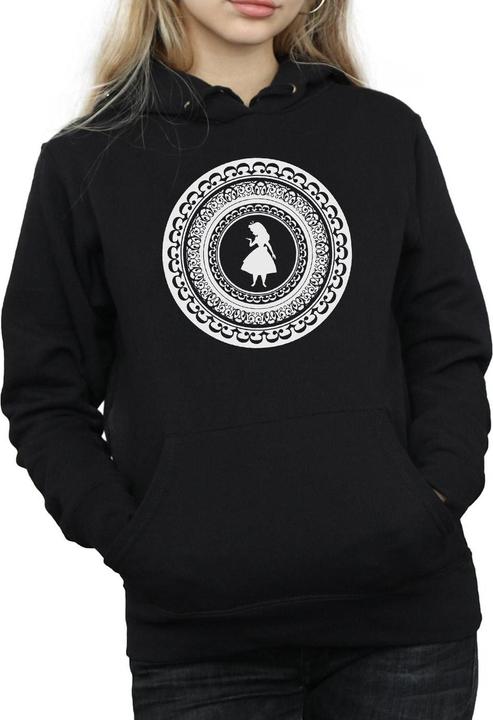 Immagine prodotto Disney Alice In Wonderland Circle Felpa con Cappuccio Donna (XL)