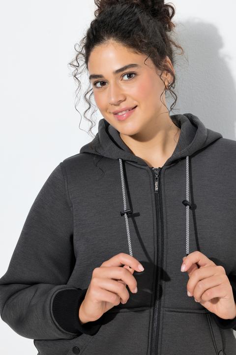 Produktbild Ulla Popken Softshelljacke, wasserabweisend, Steppfutter, Kapuze (60)