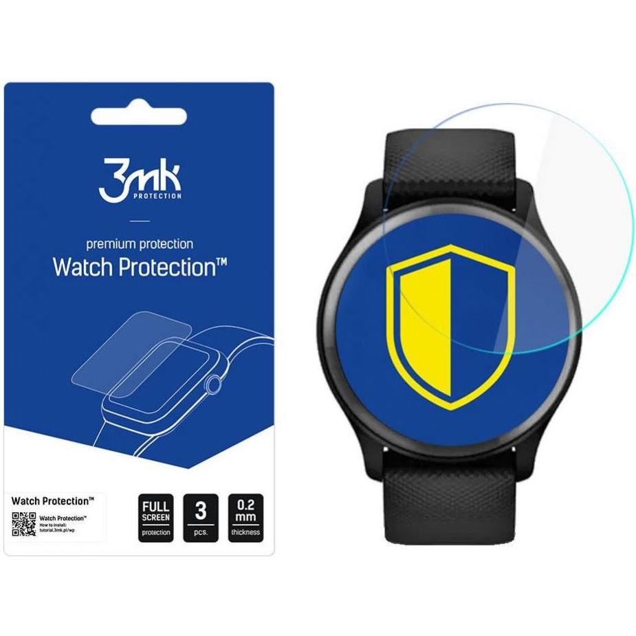 3MK Garmin Vivomove Sport - Watch Protection? v. ARC+, Smartwatch Zubehör, Mehrfarbig