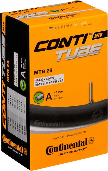 Actual product image Continental MTB Standard (Schrader (AV), 29", 40 mm)