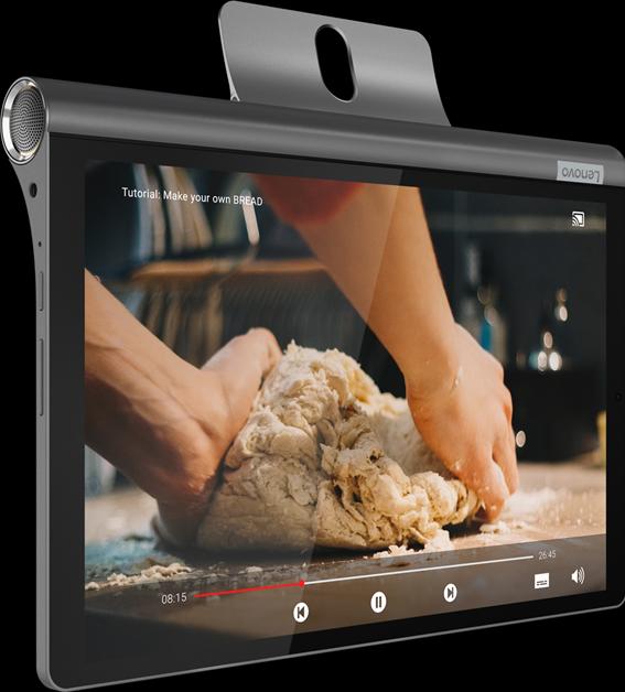 Immagine prodotto Lenovo Yoga Smart Tab (Solo WiFi, 10.10", 64 GB, Grigio)