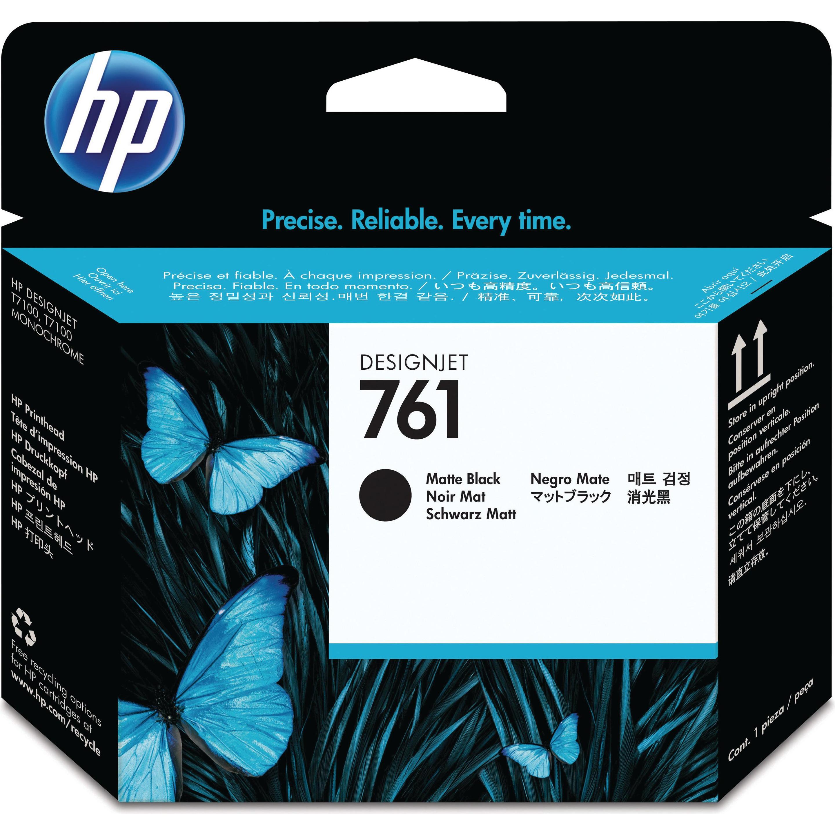 HP, Druckerpatrone, 761 (BK)