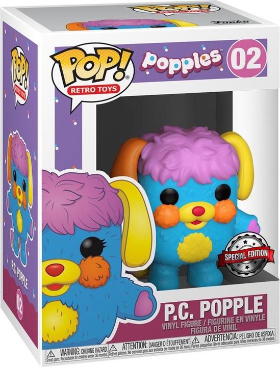 Actual product image Funko POP! Retro Toys Popples PC Popple 02 Sonderausgabe