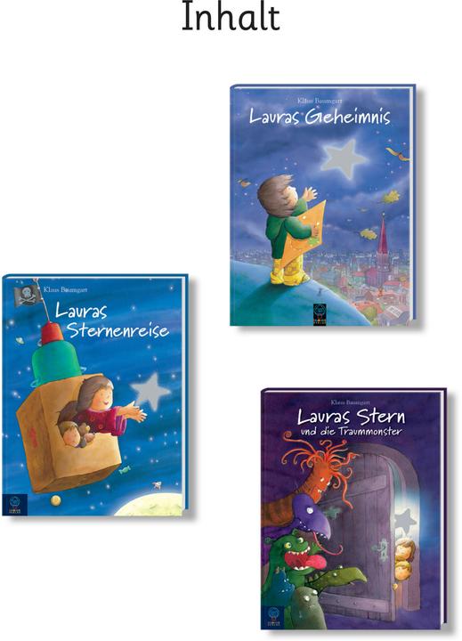 Produktbild Lauras Sternenabenteuer (Deutsch, Klaus Baumgart, 2015)