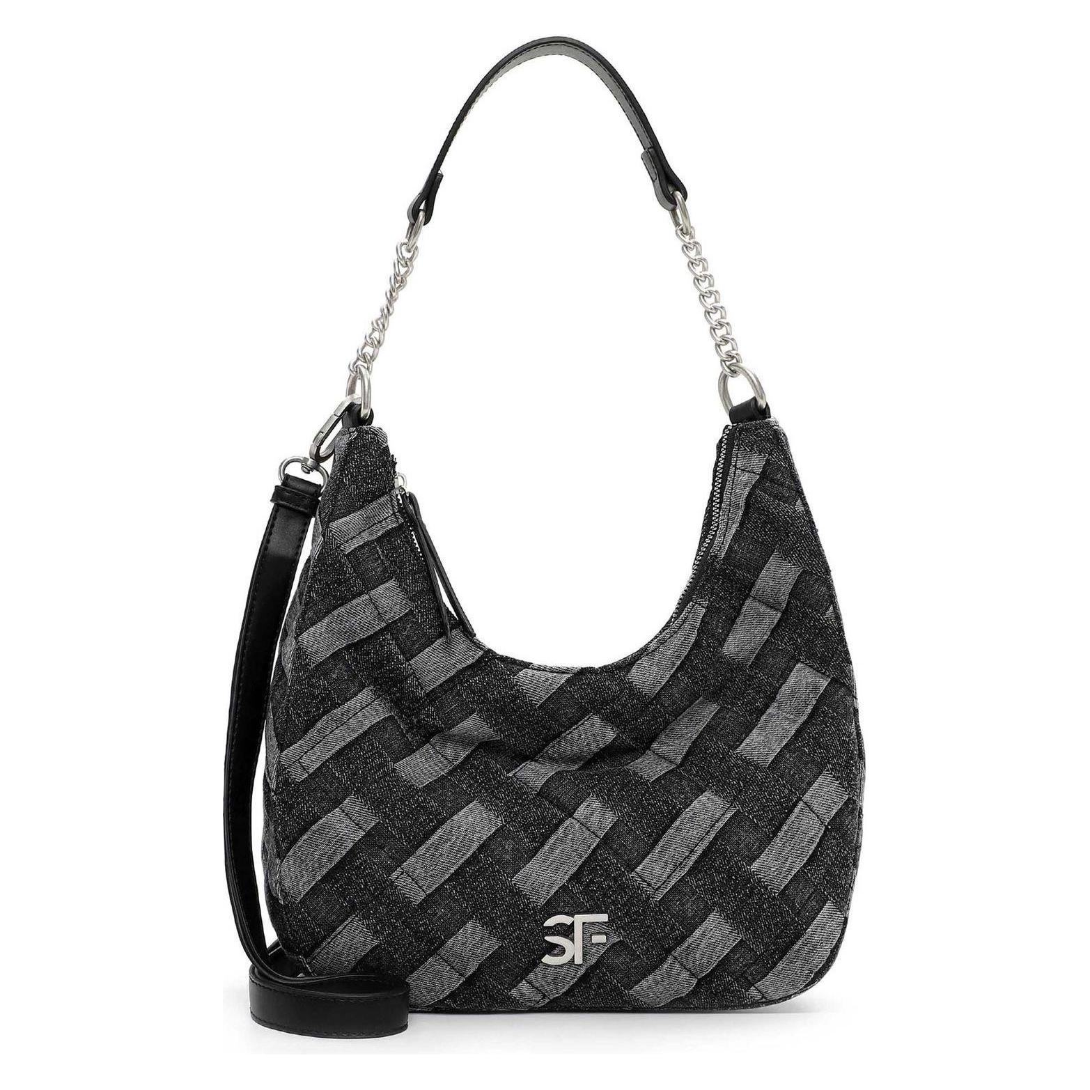 Suri Frey, Damen, Handtasche, Bethy Shoulder Bag, Schwarz
