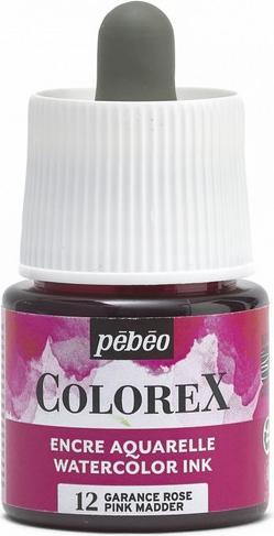Produktbild Pebeo Colorex Wassertinte (rosa Krapp, 45 ml)