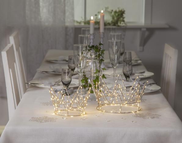 Image du produit Star Trading Décoration de table en forme de couronne