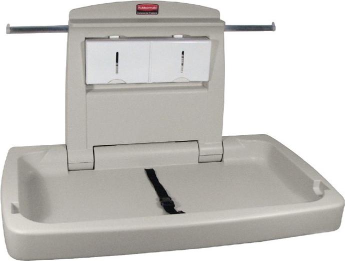 Actual product image Rubbermaid FG781888 LPLAT - Platinum - Polypropylene - 84.5 cm - 54.6 cm - 10.2 cm - 10660g (7818-88-