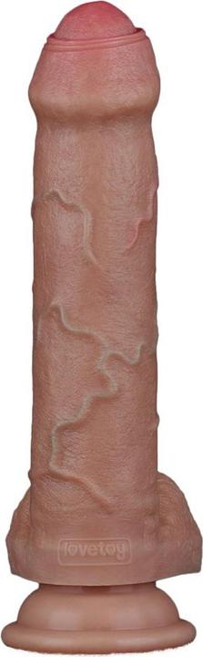 Actual product image Lovetoy Two-layer silicone dildo