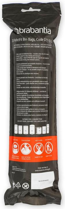 Image du produit Brabantia Perfect Fit D (20 x, 15 l)