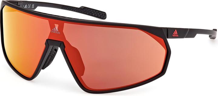 adidas SP0074 Mirror Cat. 3 (Matte Black, Matte Black Ink)