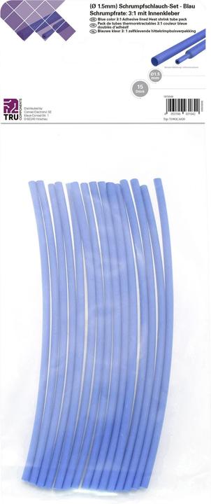 Image du produit Tru Components Adhésif thermorétractable (15 x)