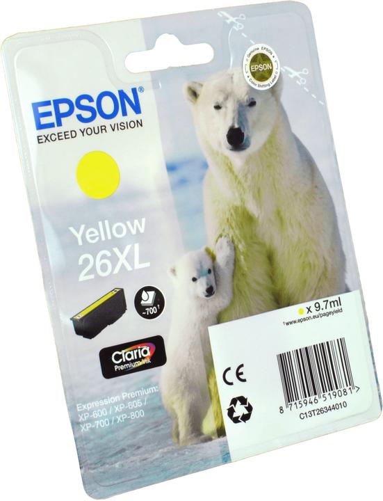 Produktbild Epson 26XL Claria Premium (Y)
