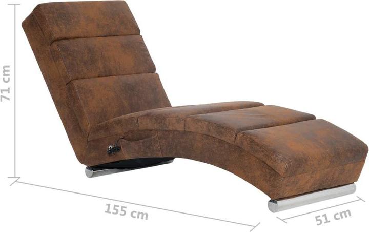 Produktbild vidaXL Chaiselongue