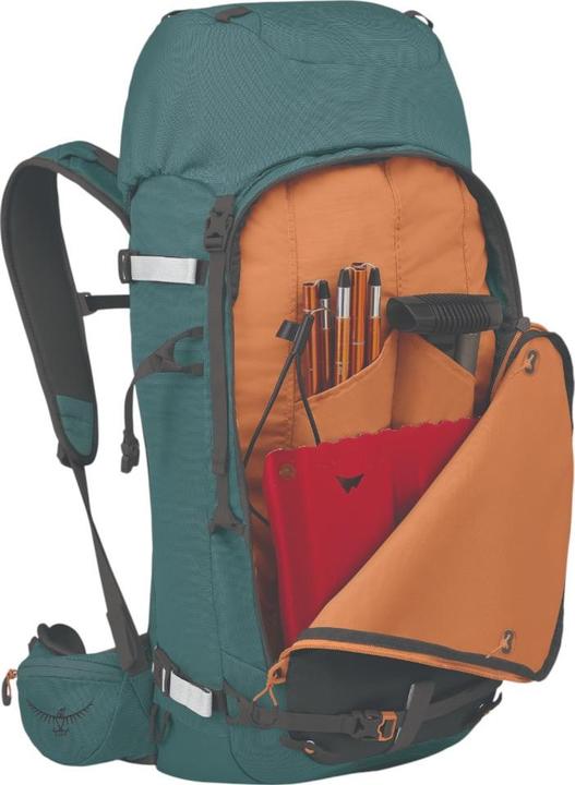 Image du produit Osprey Soelden 45 - Schneesport Rucksack, CascBlue/ RavBlack (45 l)