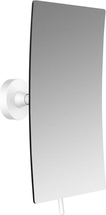 Emco round wall mirror, 1-arm, 3-fold, angular, 132x208mm, 1094 (17 x 13 cm)