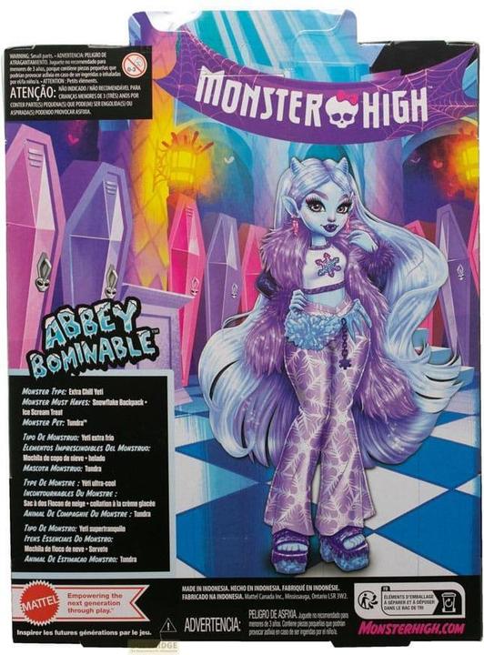 Immagine prodotto Monster High Abbey Bominable Yeti con Mammut-Haustier e accessori