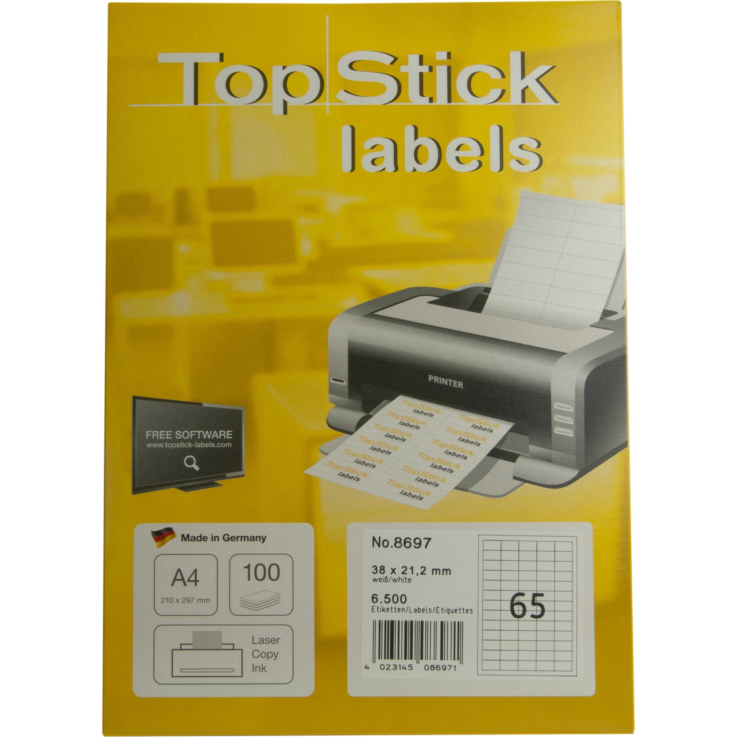 Thumbnail - TopStick, Etiketten, HERMA Etiketten Universal