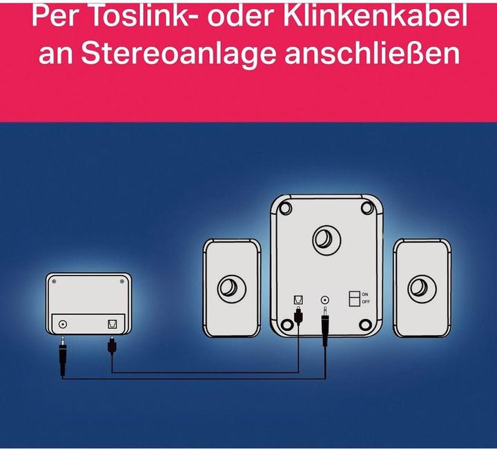 Image du produit Albrecht DR 521 DAB+/UKW Radio-Tuner (DAB+ DAB, Bluetooth)