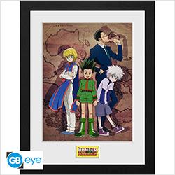 Produktbild GB Eye Hunter X Hunter Framed Print : Key Art Map