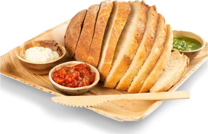 Actual product image Sier Plate Palm Ø 23 cm, 20 pieces (20x)