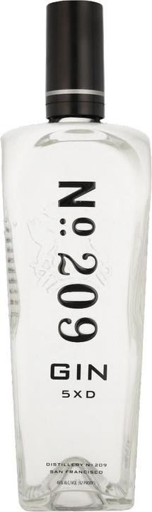 Immagine prodotto No. 209 Gin 5XD 46% Vol. 1l