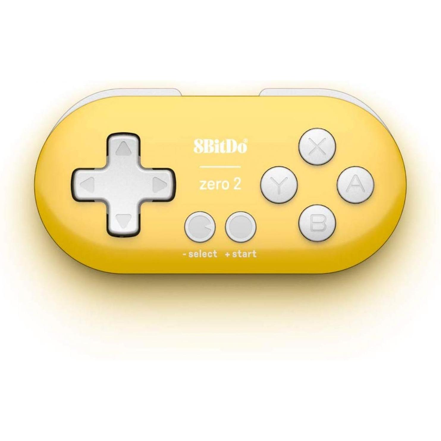 8bitdo Zero 2 (Switch, Mac, PC, Android), Controller gaming, Giallo