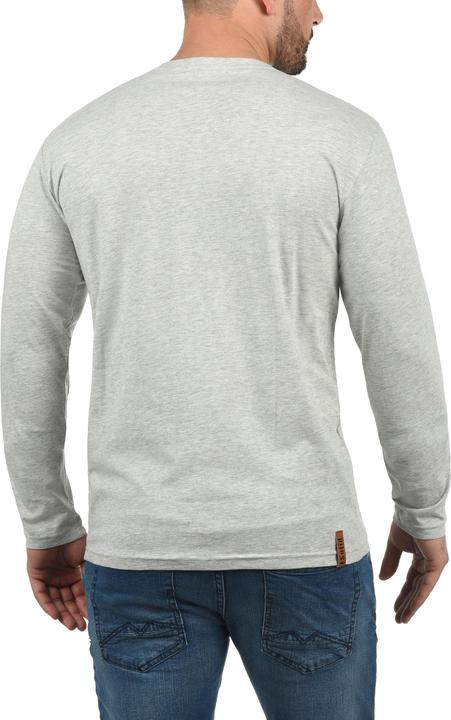Immagine prodotto Solid Volko Maglia Maglie A Maniche Lunghe Da Uomo Con Collo Grandad (XL)