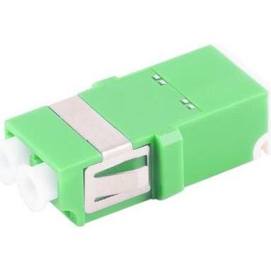 Shiverpeaks -BASIC-S--LWL-Verbinder, LC-LC, Shutter, Duplex, grün, Netzwerkkabel