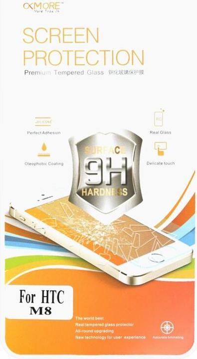 Actual product image Okmore 9H Screen Protector Glass HTC M8 (HTC One M8s, HTC One (M8))