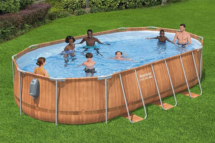 Actual product image Bestway Pool Power Steel Comfort Jet Series Set 610 x 366 x 122 cm