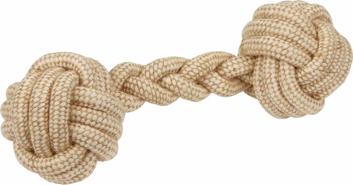 Produktbild Kerbl Hantel M Jute/Baumwolle Ø7x25cm (Kauspielzeug Hund)