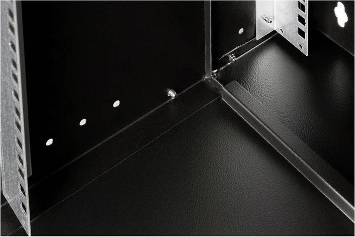 Actual product image Digitus 19" 12U wall-mounted housing, SOHO PRO 592 x 540 x 400 mm, black (12 RU, 19 inch rack)
