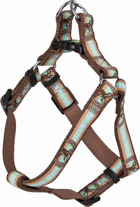Produktbild Kerbl Geschirr Wild Life braun, -80cm/25mm (50, 52, 54, 56, 58, 60, 62, 68, 80, Hund)