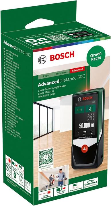 Actual product image Bosch Home & Garden AdvancedDistance 50C (50 m, 635 nm)